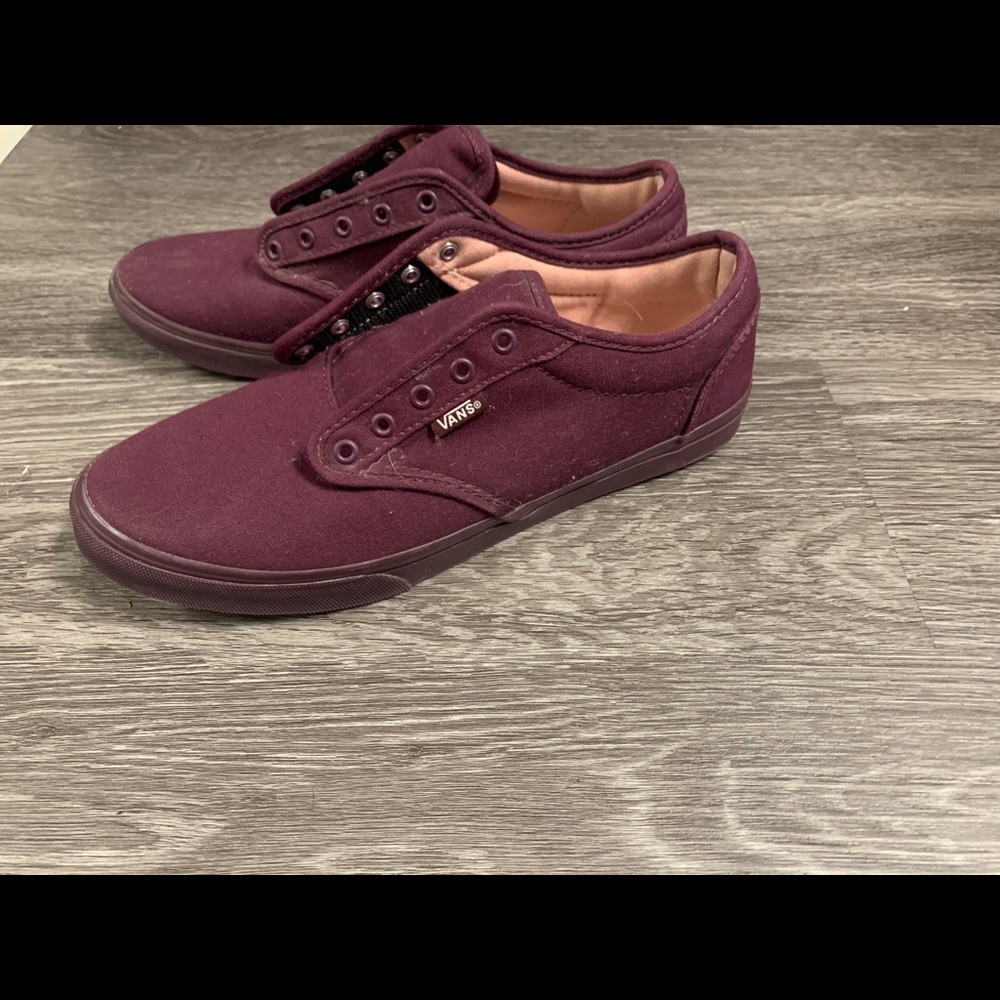 Maroon Vans 7.5
